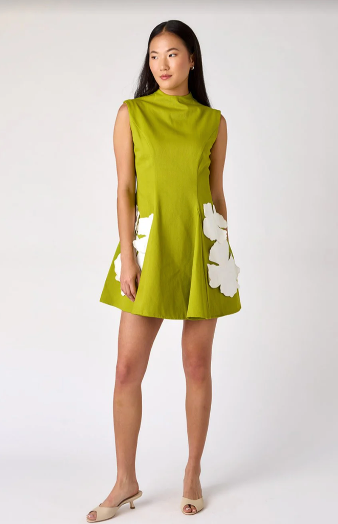DECLAN DRESS GRASSHOPPER