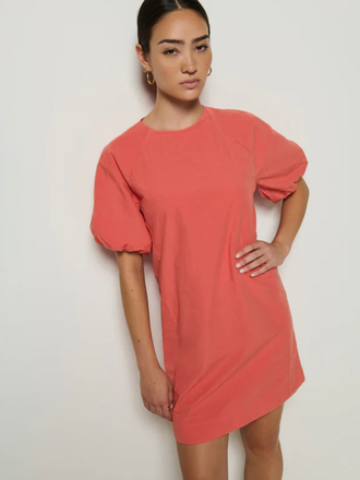 NATION LTD MINNIE DRESS CORAL KISS