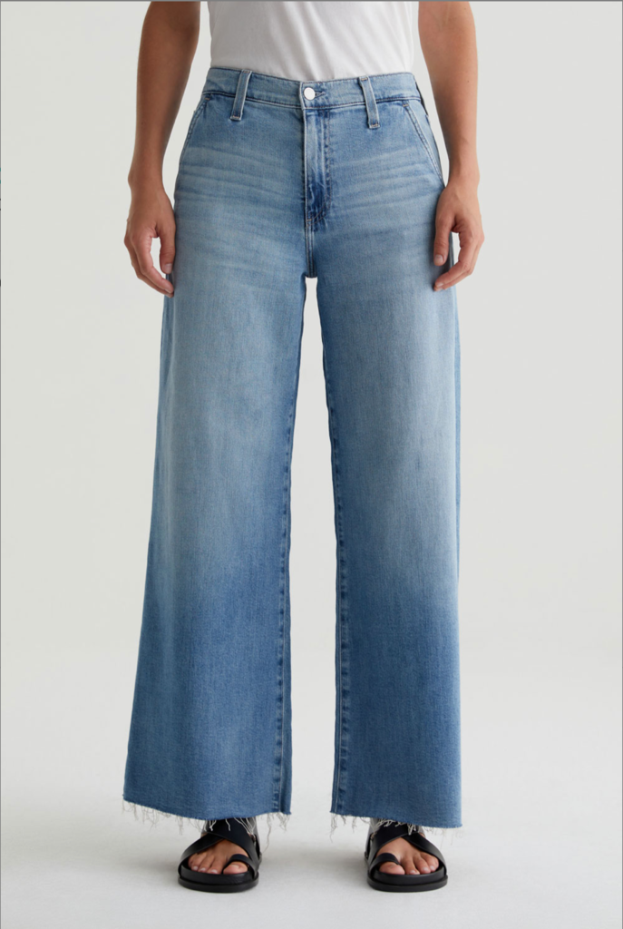 AG JEANS STELLA ANKLE LOW SLUNG PALAZZO JEAN