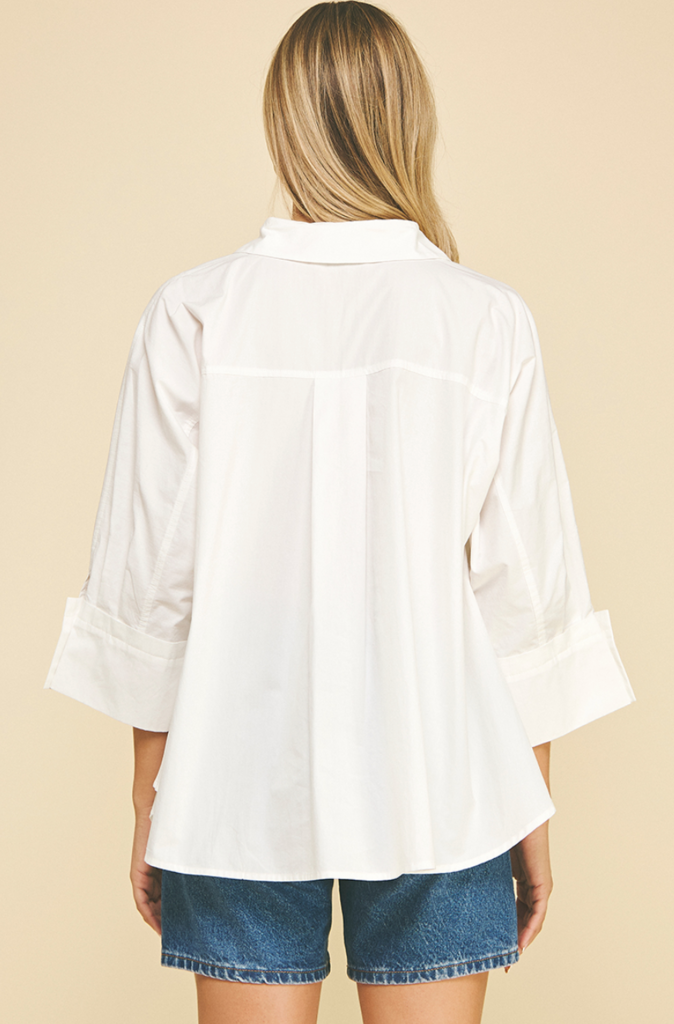 PINCH SOLID BUTTON DOWN SHIRT