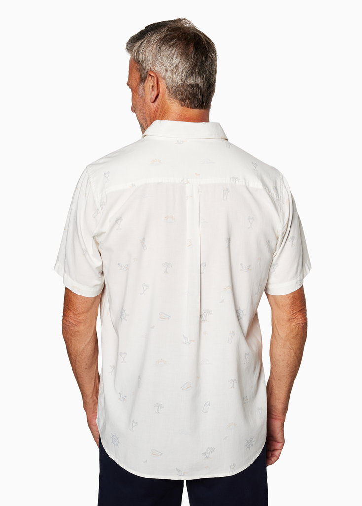 TOES ON THE NOSE COASTLINE COTTON WOVEN SHIRT