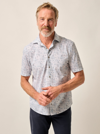 JOHNNIE-O KAYCE S/S HANGIN' OUT KNIT BUTTON UP SHIRT