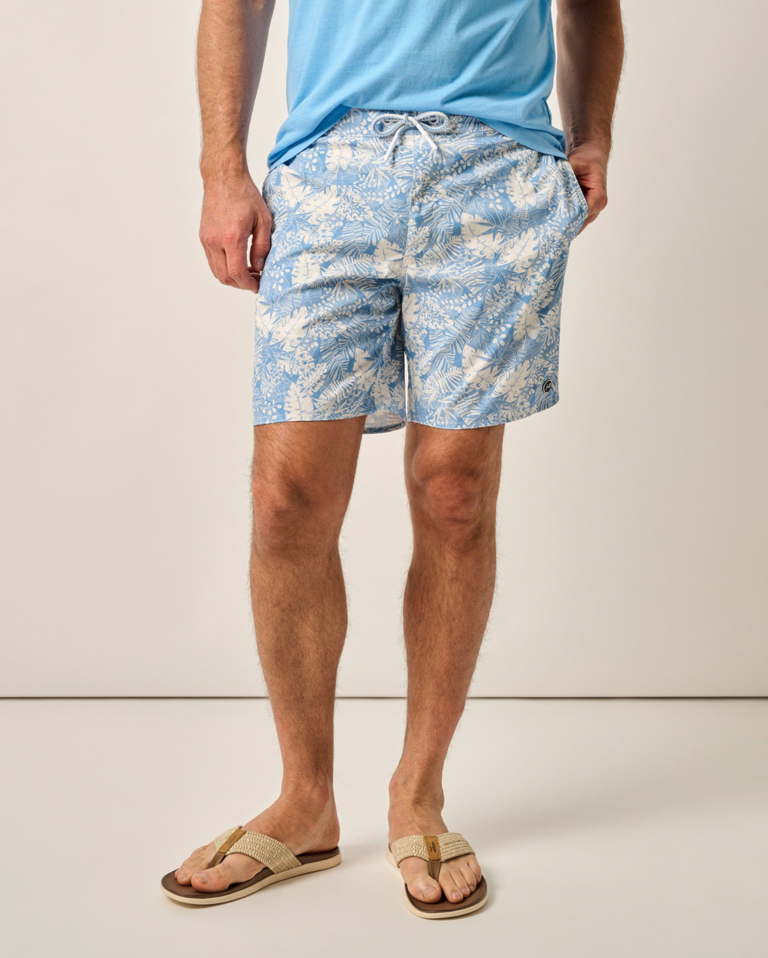 JOHNNIE-O THE HALF ELASTIC 7" SURF SHORTS