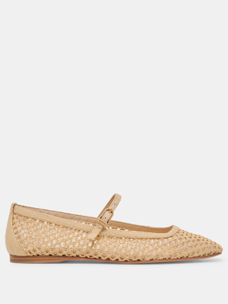 DOLCE VITA REYES RAFFIA BALLET FLATS
