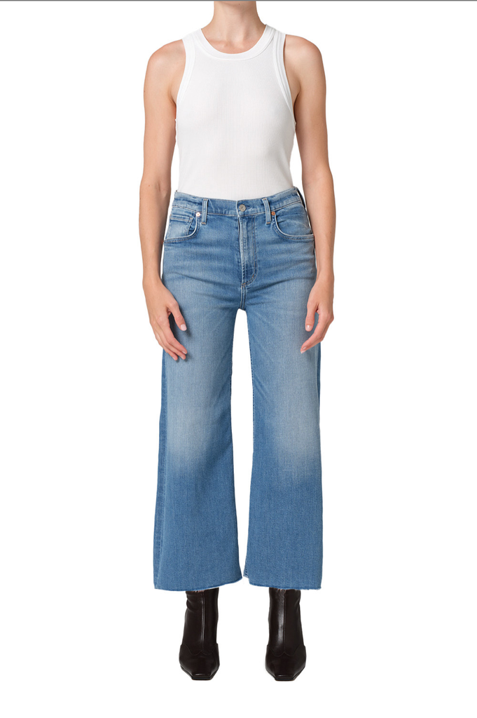 CITIZENS OF HUMANITY LYRA WIDE LEG CROP JEAN