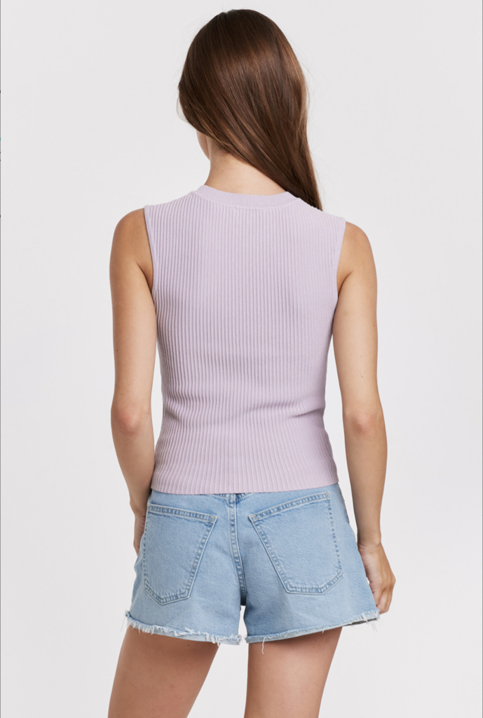 ANOTHER LOVE STERLING RIB MUSCLE TANK