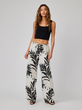 BELLA DAHL WIDE LEG PANT W/DRAWSTRING