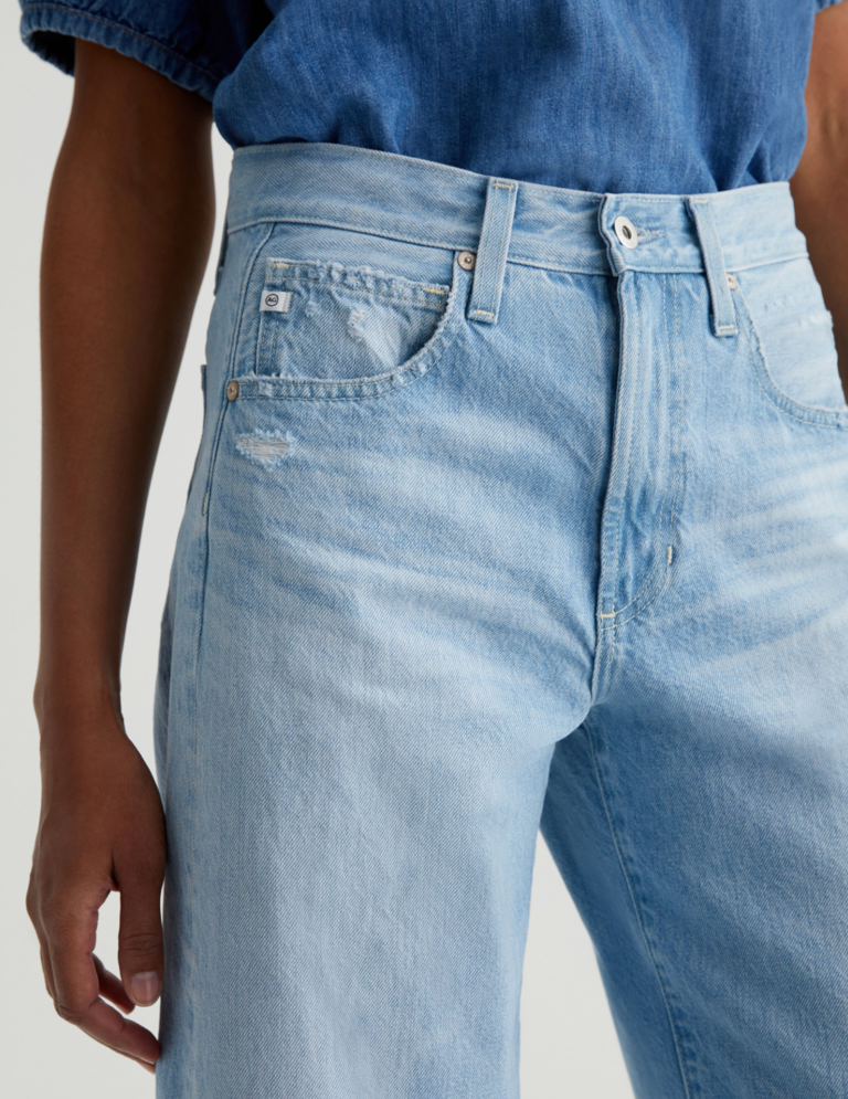 AG JEANS HATTIE CROP JEAN IN SUNRISE
