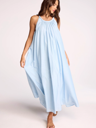 ELLIE DRESS IN SKY BLUE
