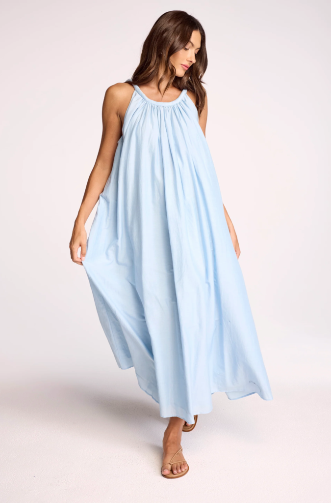 ELLIE DRESS IN SKY BLUE