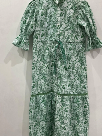 VICTORIA DUNN KAI MAXI DRESS IN JUNIPER