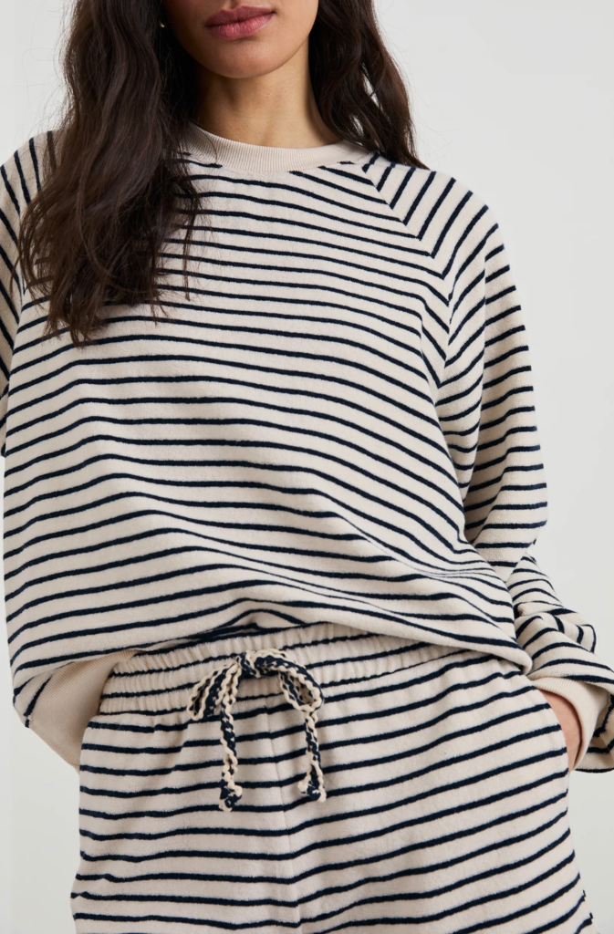 RAILS THERON SWEATSHIRT IN SAILOR STRIPE