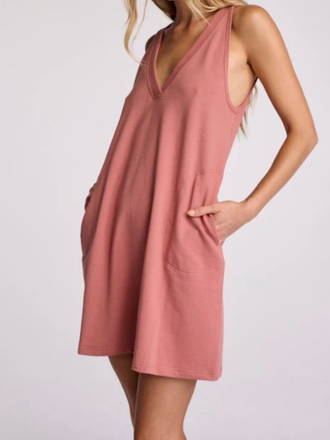 COLSON DRESS IN ROSE
