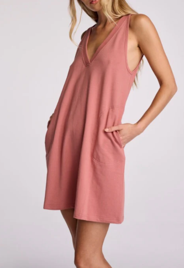 COLSON DRESS IN ROSE