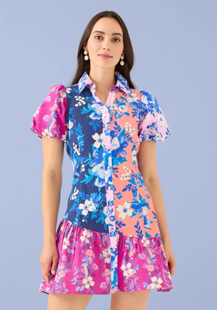 ALIVIA GWEN DRESS MULTI GEORGIA FLORAL