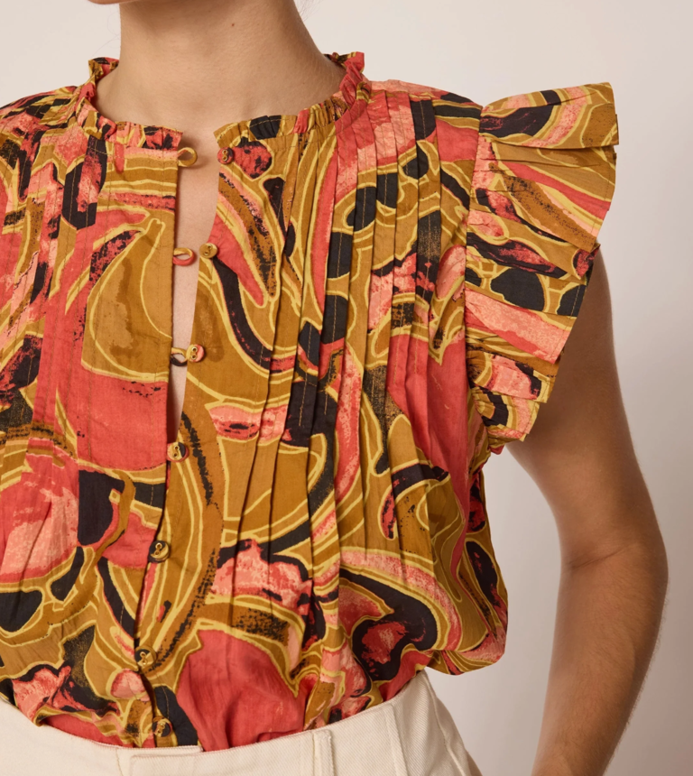 Cleobella MARITZA BLOUSE OSARIA PRINT