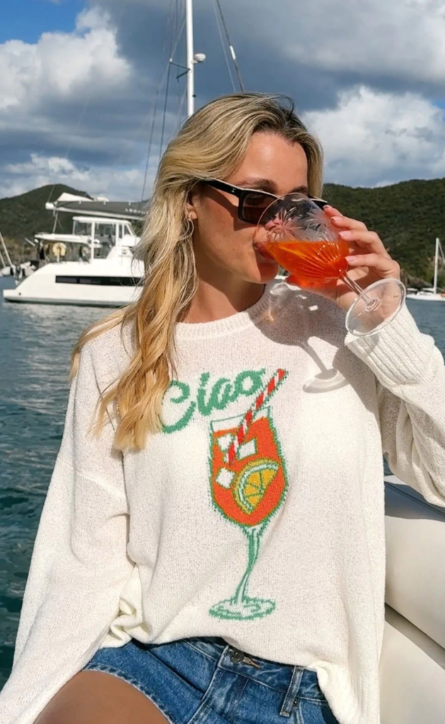 SHOW ME YOUR MUMU WOODSY SWEATER - CIAO