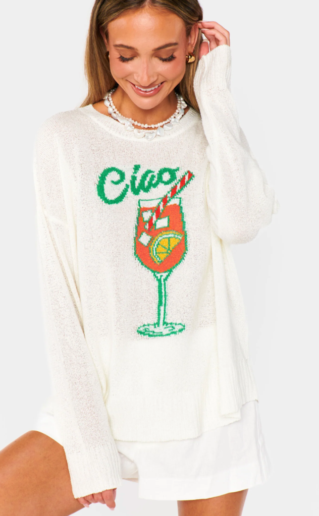 SHOW ME YOUR MUMU WOODSY SWEATER - CIAO