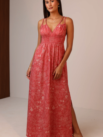 SHORE FRANCESCA MAXI DRESS SUNSET BAY