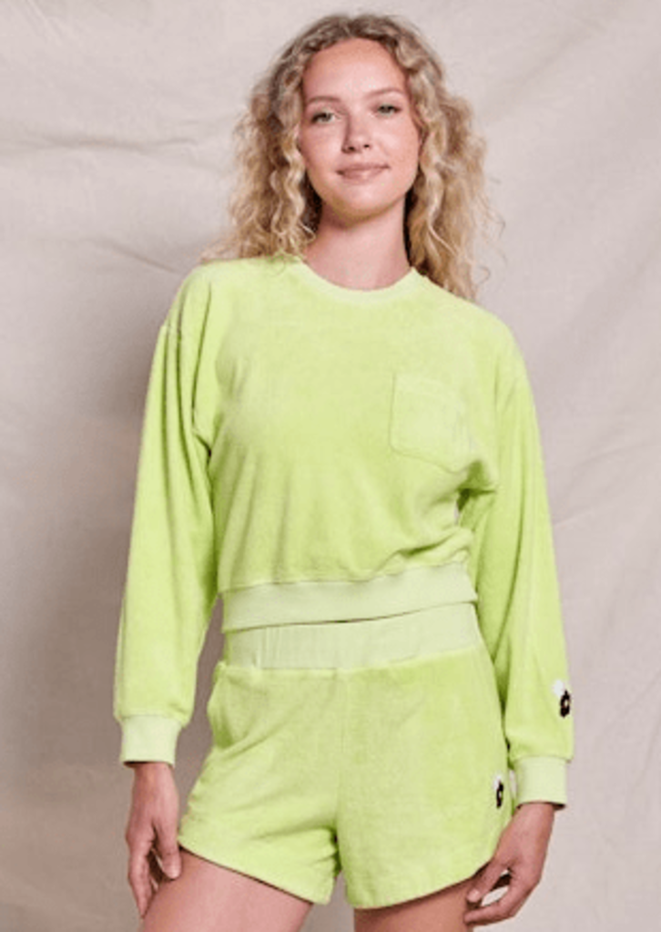 SUNDRY LOOP TERRY SHORTS