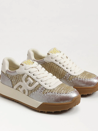 SAM EDELMAN LANGLEY LACE UP SNEAKER