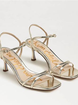 SAM EDELMAN PRESLEY STRAPPY KITTEN HEEL SANDAL