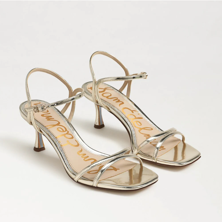 SAM EDELMAN PRESLEY STRAPPY KITTEN HEEL SANDAL