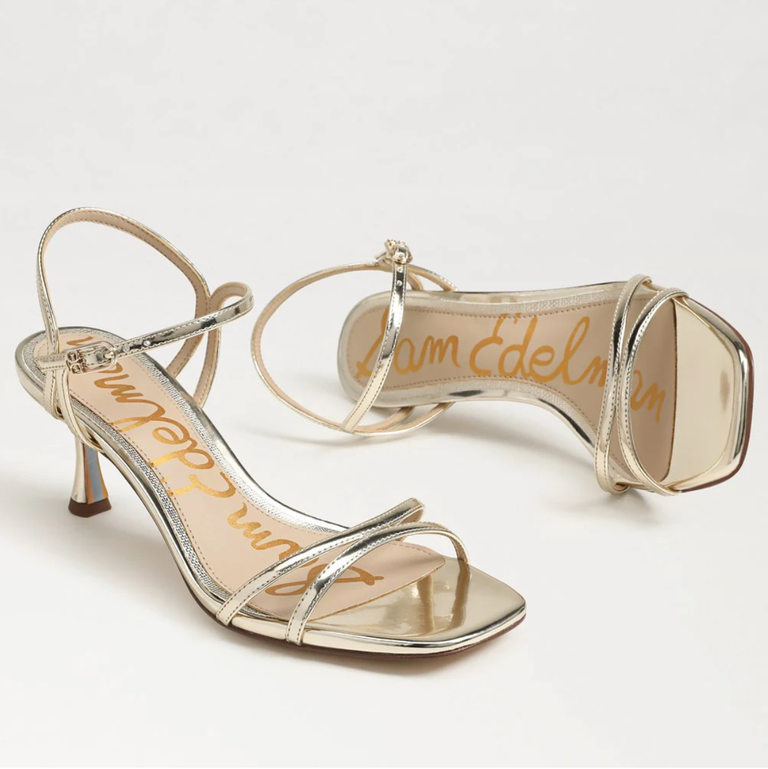 SAM EDELMAN PRESLEY STRAPPY KITTEN HEEL SANDAL
