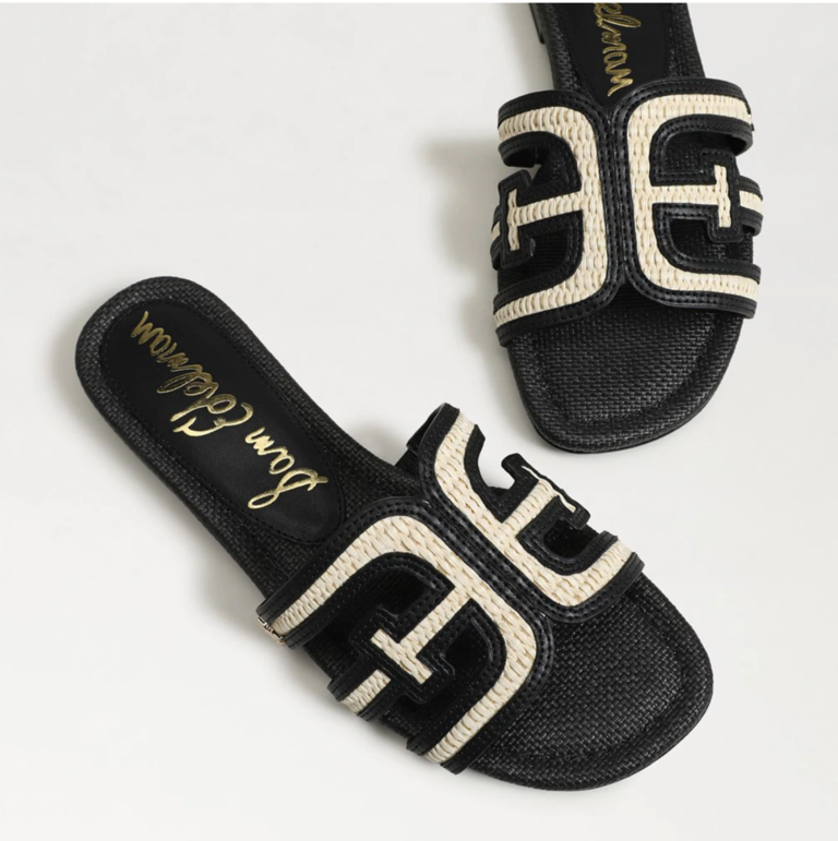 SAM EDELMAN BAY MULTICOLOR SLIDE SANDAL
