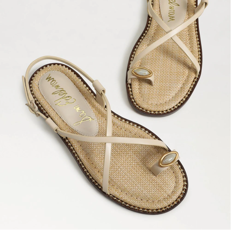 SAM EDELMAN TENLY TOE STRAP SANDAL
