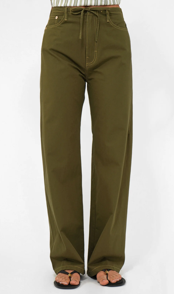 OLIVER WIDE LEG DRAWSTRING PULL UP PANT