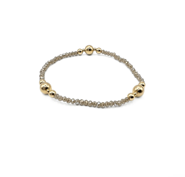 ERIN GRAY THE NANTUCKET SHIMMER COLLECTION 14K GOLD FILLED BEADED BRACELETS