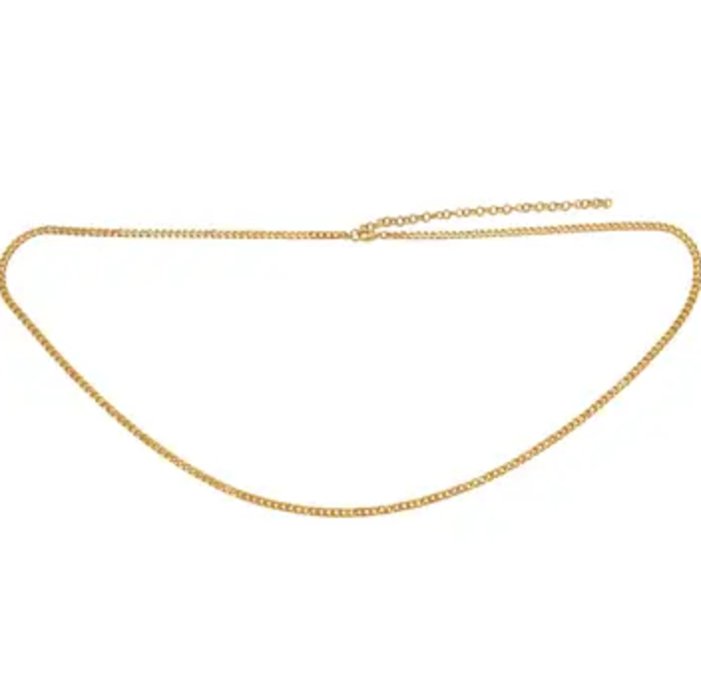 Ellie Vail Jewelry Demi Cuban Link Waist Chain