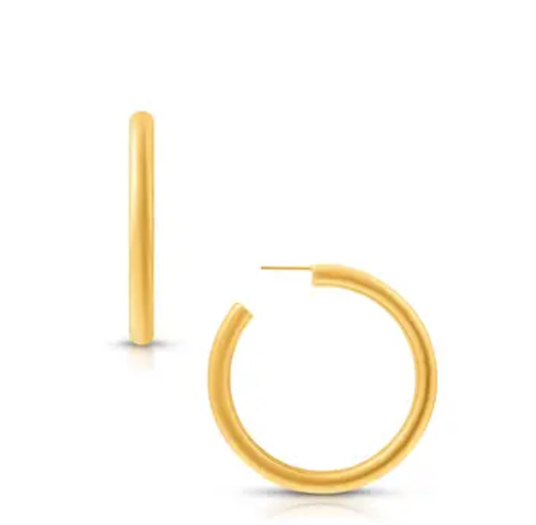 Ellie Vail Jewelry Flora Medium Hoop Earring