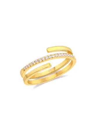 Ellie Vail Jewelry Giselle Dainty Spiral Ring