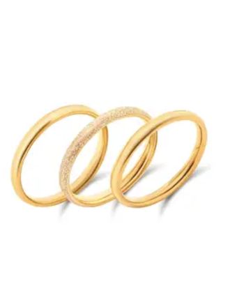 Ellie Vail Jewelry Micah Triple Ring Set