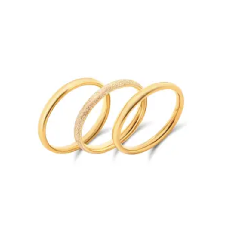 Ellie Vail Jewelry Micah Triple Ring Set