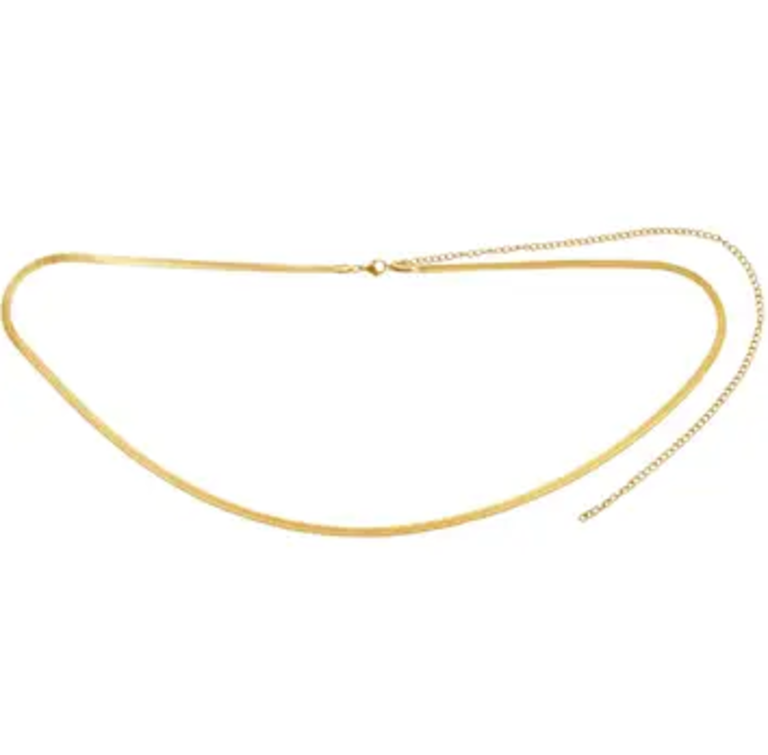 Ellie Vail Jewelry Nic Herringbone Waist Chain
