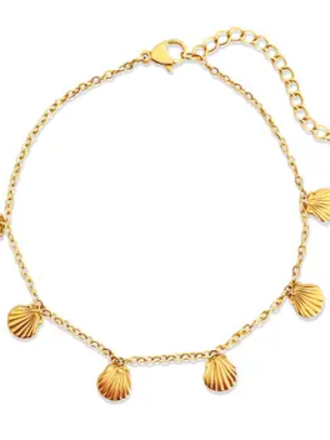 Ellie Vail Jewelry Regina Shell Anklet