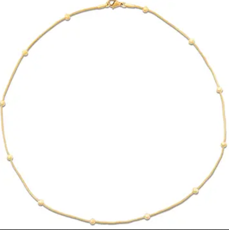 Ellie Vail Jewelry Rozlyn Beaded Ball Chain Necklace