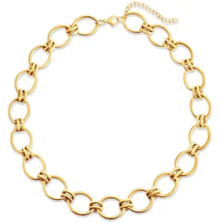Ellie Vail Jewelry Ruby Oval Chain Necklace