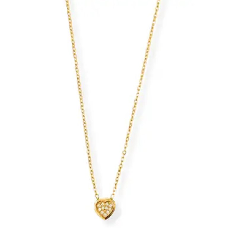 Ellie Vail Jewelry Mini Heart Pendant Necklace