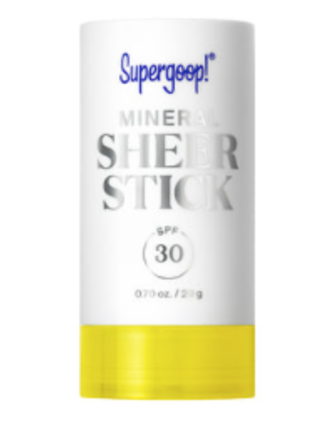 SUPERGOOP MINERAL SHEER STICK SPF 30