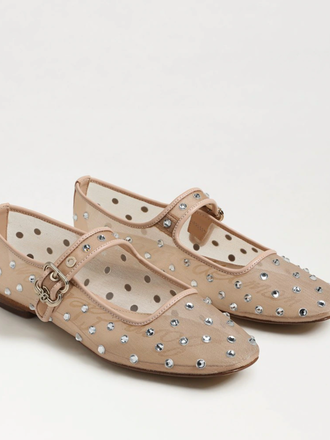 SAM EDELMAN MICHAELA SHINE MARY JANE FLAT