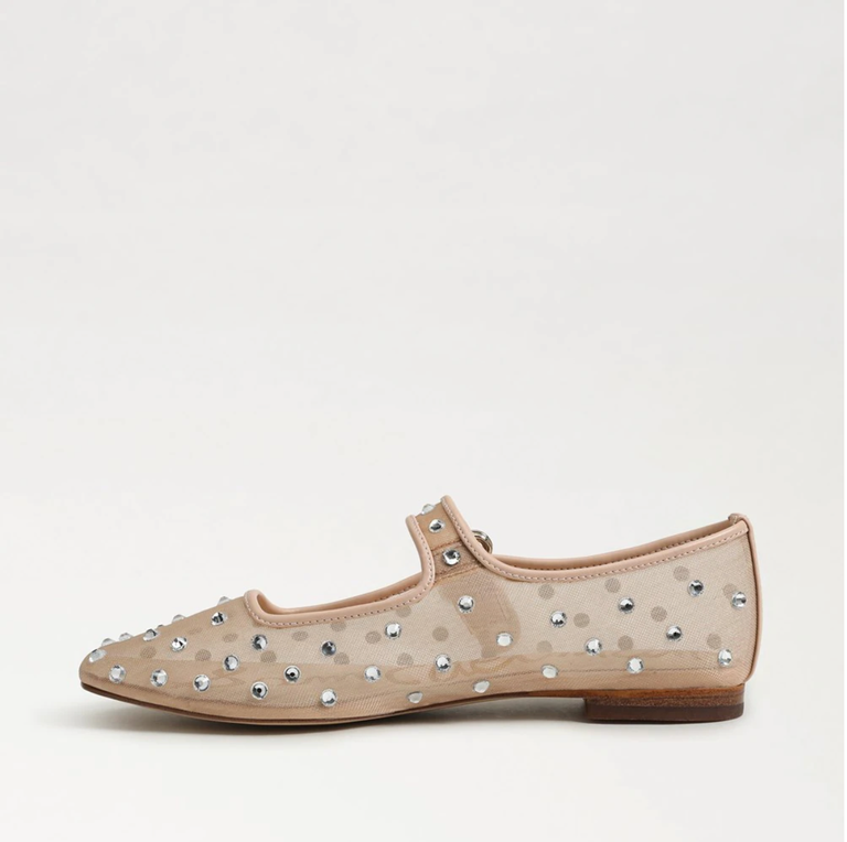SAM EDELMAN MICHAELA SHINE MARY JANE FLAT