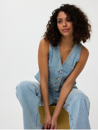 ESQUALO DENIM GILET