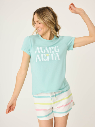 PJ SALVAGE LIMES & SUNSHINE GRAPHIC MARGARITA TEE