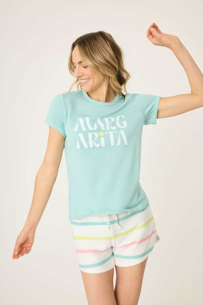 PJ SALVAGE LIMES & SUNSHINE GRAPHIC MARGARITA TEE