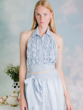 LOVE THE LABEL TURNER HALTER TOP