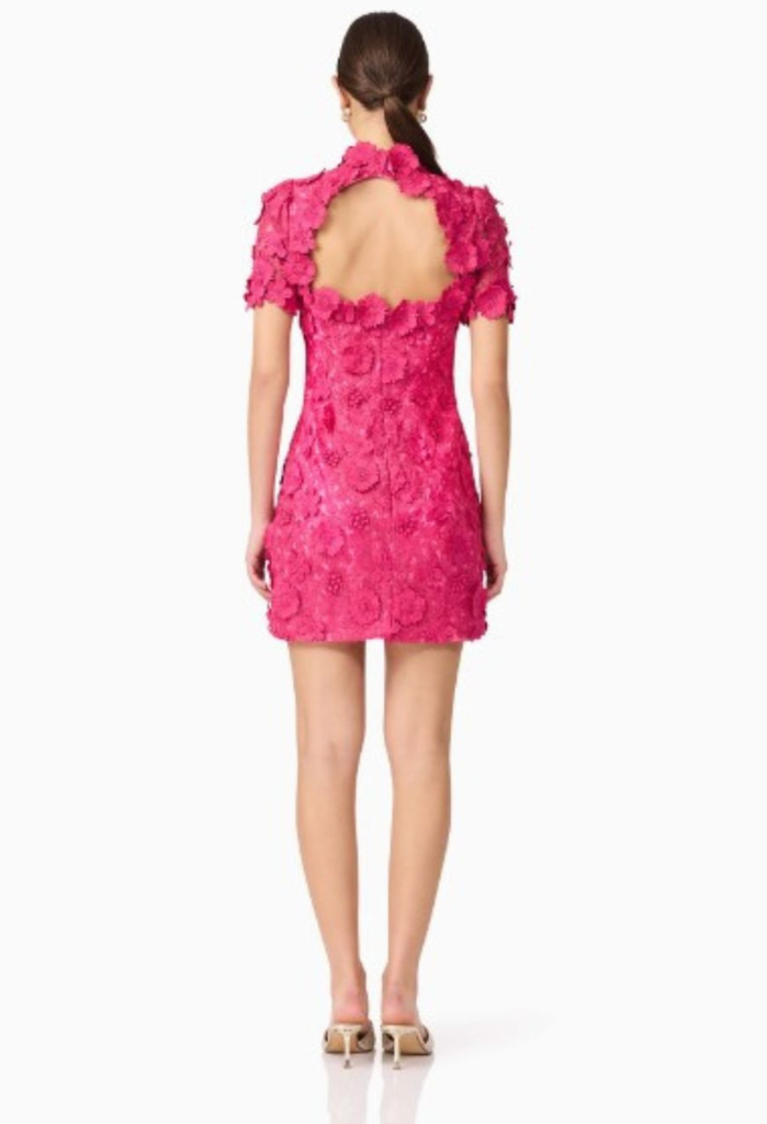 ELLIATT CLAUDIA MINI DRESS FUSCHIA